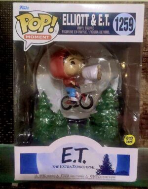 Elliott & E.T.  Moment Funko PoP! | Glow in the Dark |