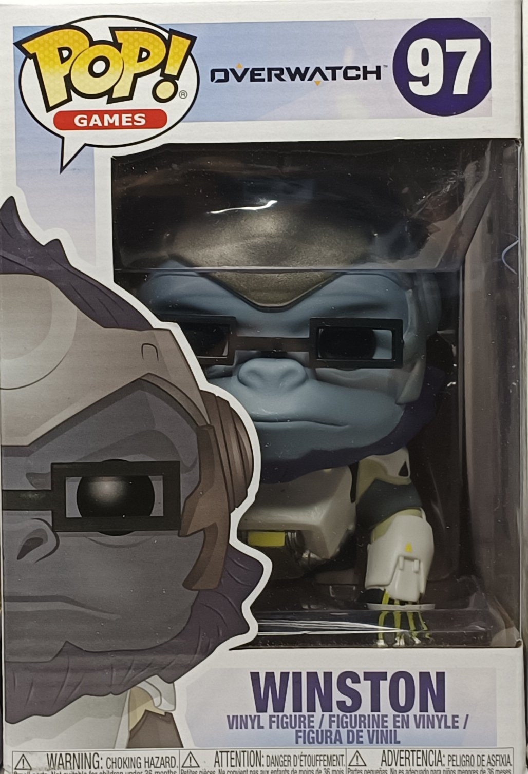 Funko Overwatch Winston Jumbo Vinyl Figure Toy Vault Hq